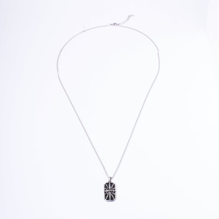 Vintage Travel Silver Chain