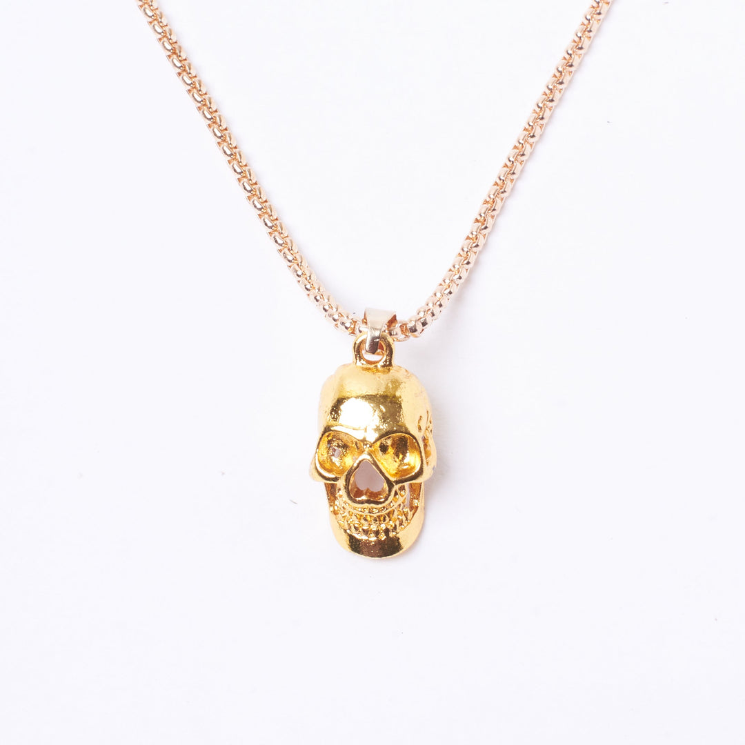 Night King Golden Skull Pendant