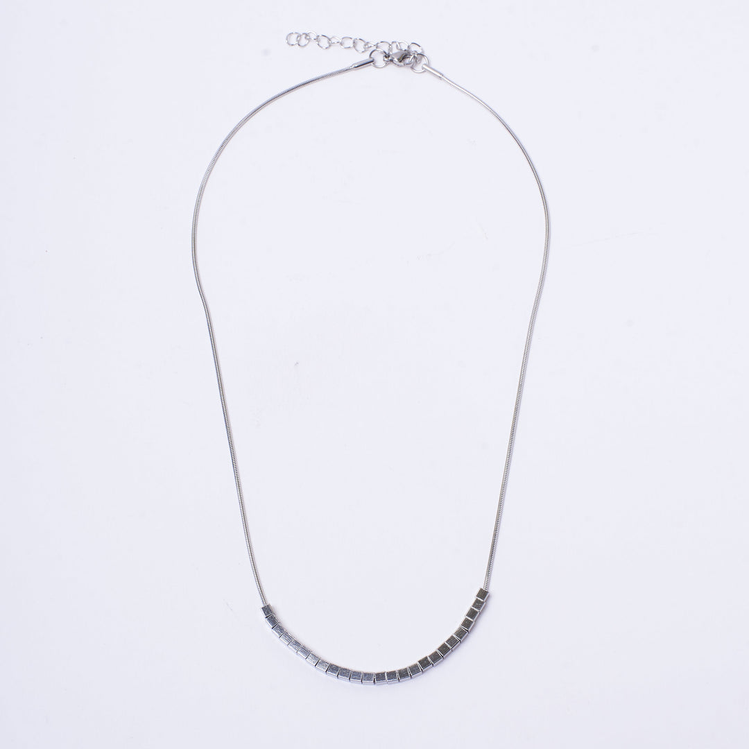 Silver Chevron Chain