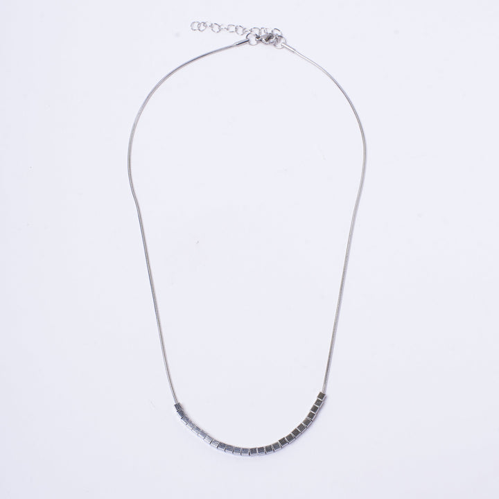 Silver Chevron Chain