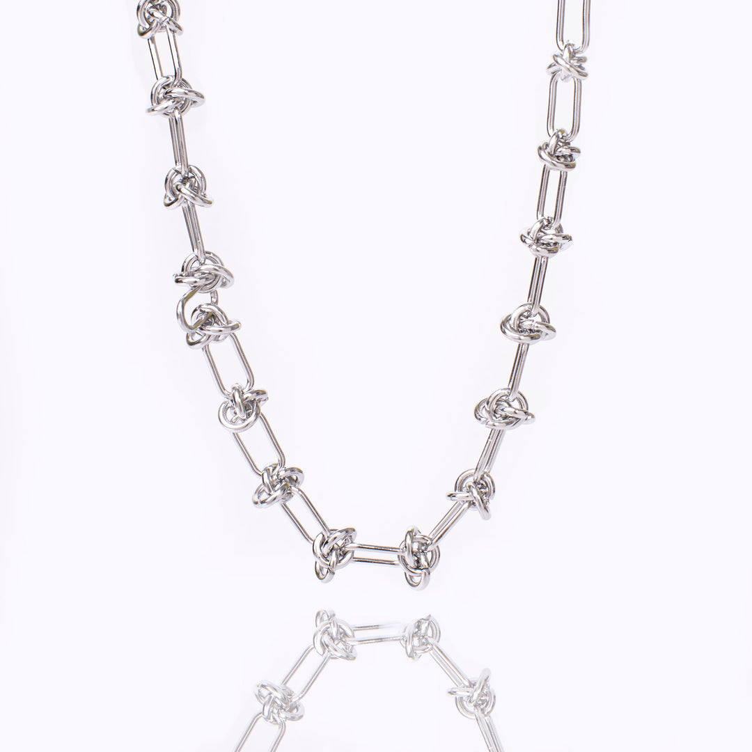 Silver Chevron Cool Chain