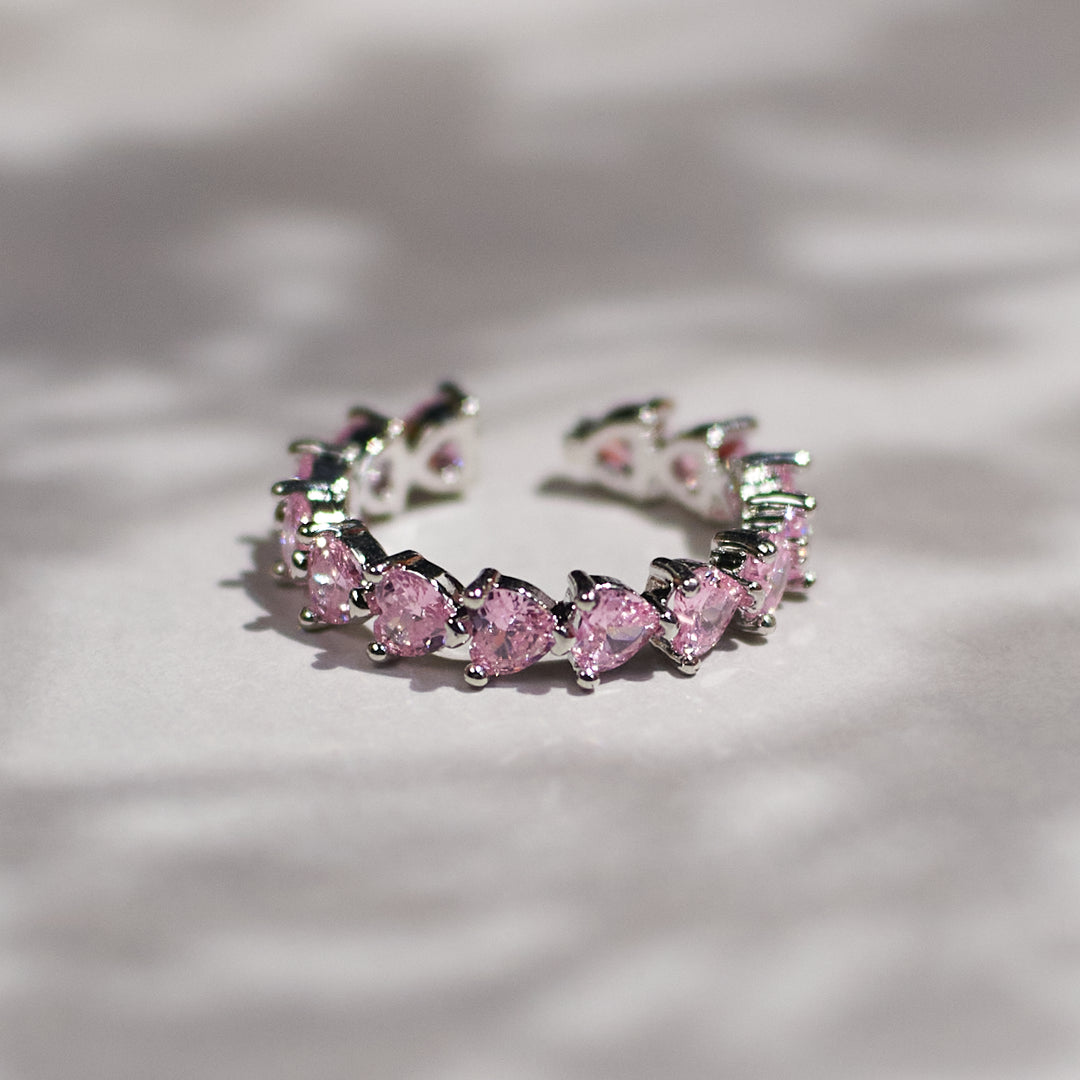 Charming Tennis Ring