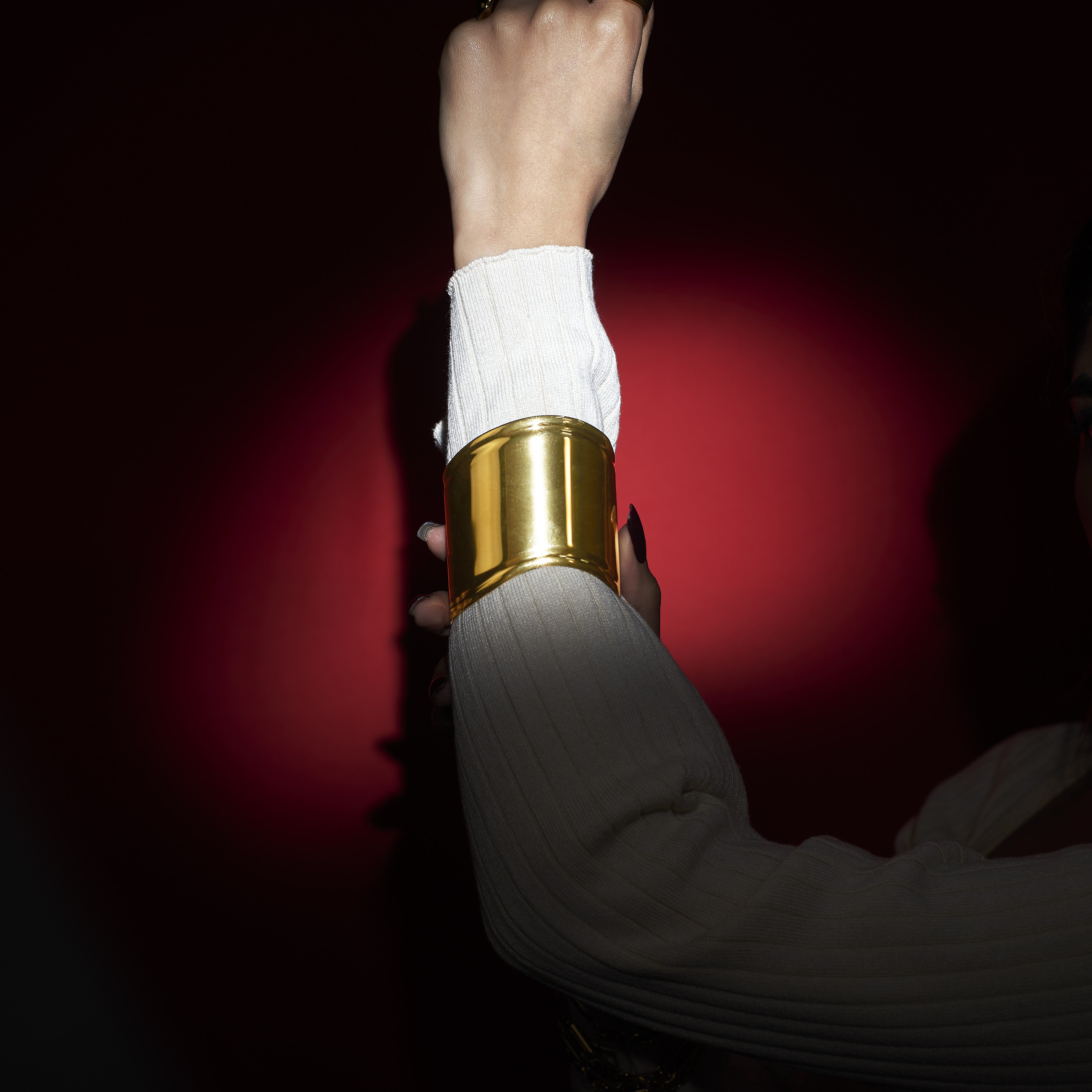 Big Bold Gold Cuff | Salty – Salty Accessories