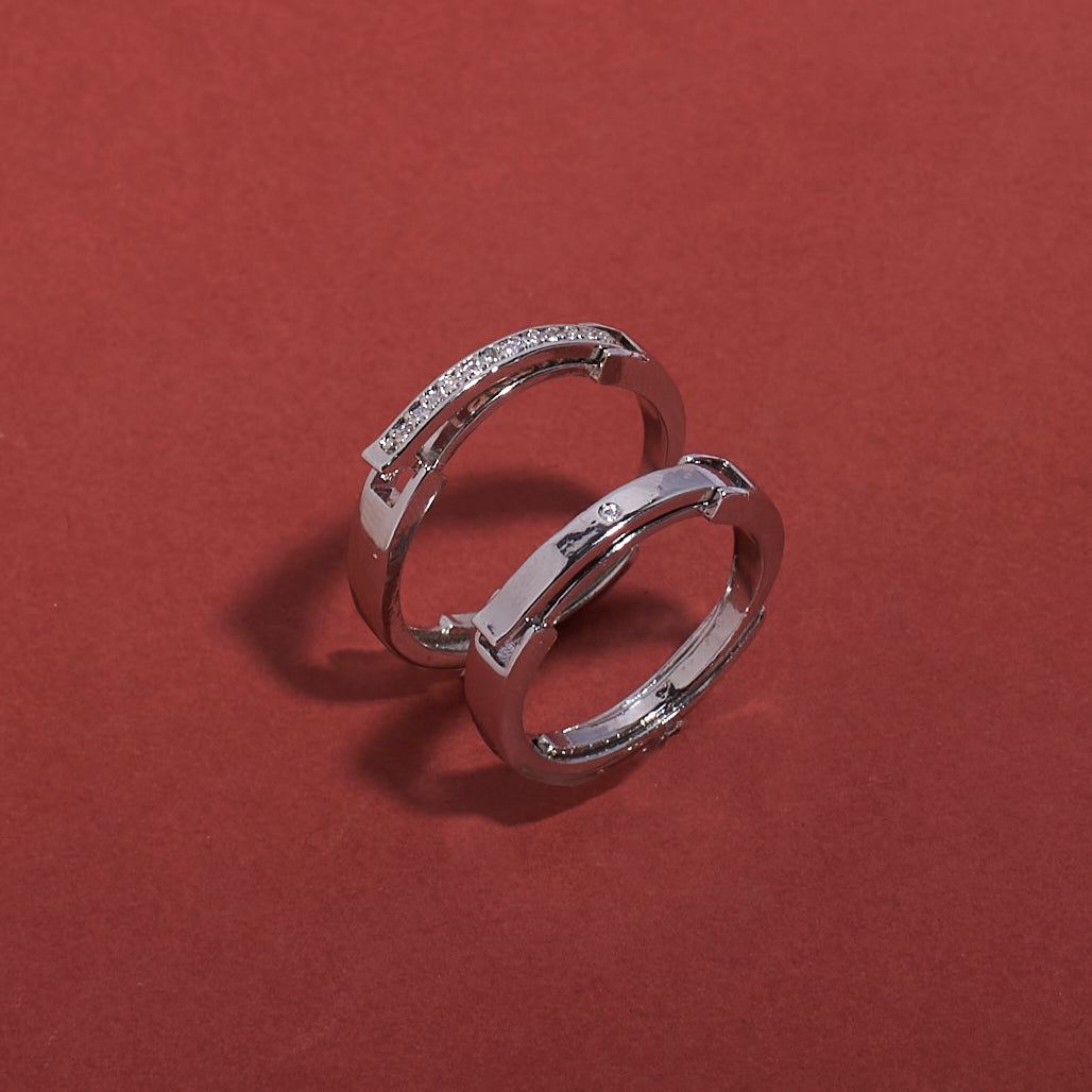 ILY Coded Couple Ring