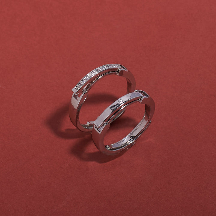 ILY Coded Couple Ring