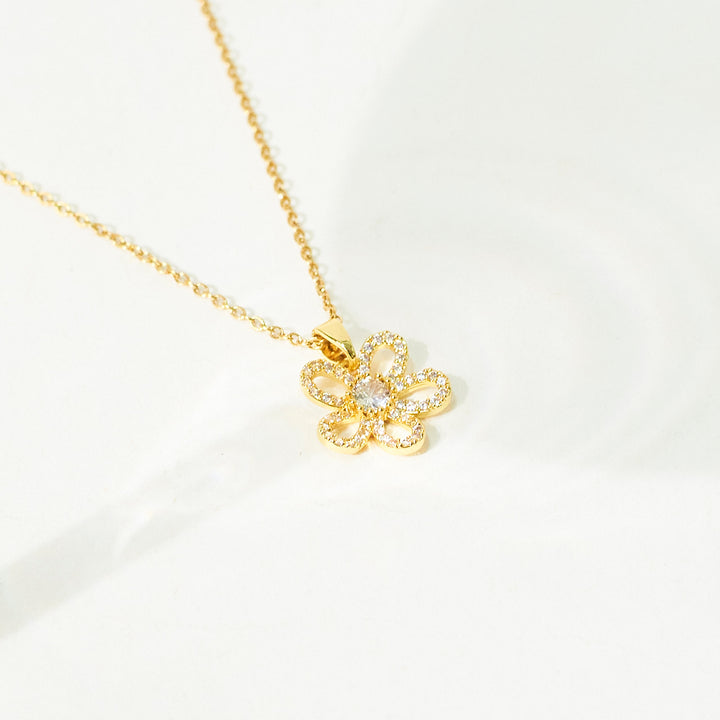 Crystal Blossom Necklace