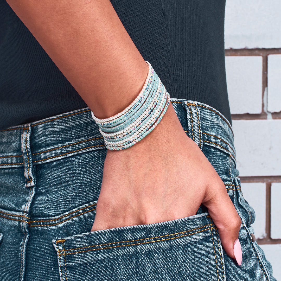 Set of 10 Blue-tiful Bracelets