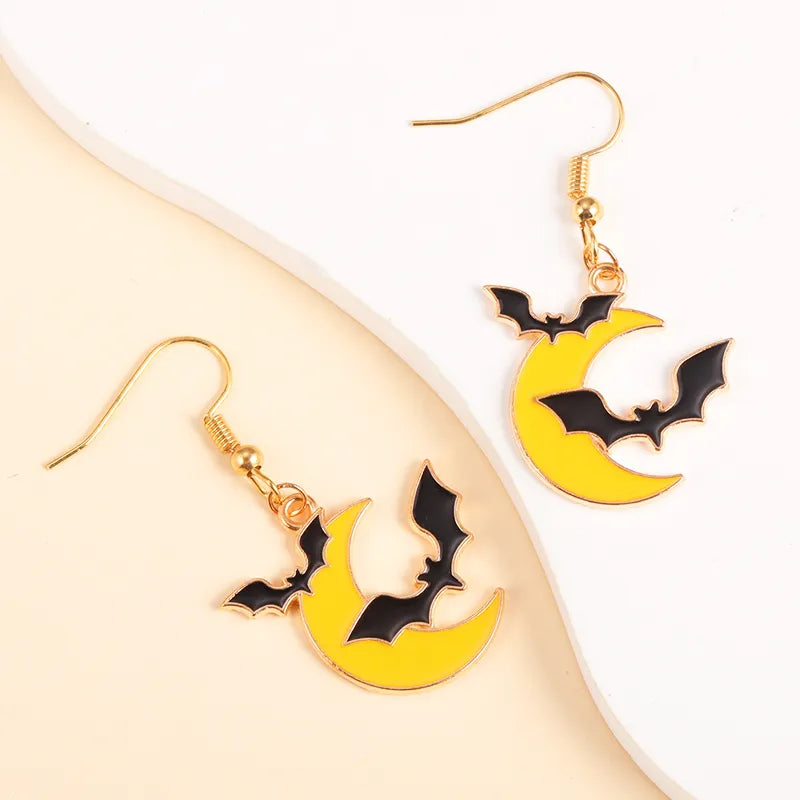Gothic Moon Earrings Salty