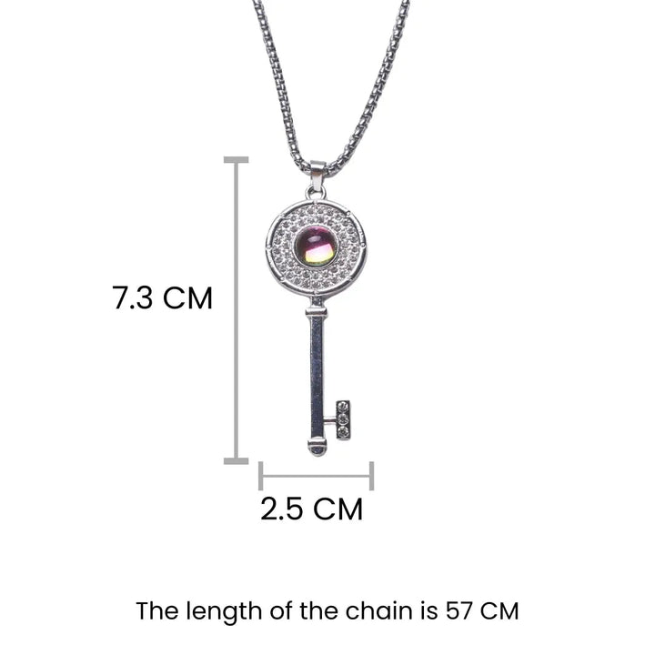 Secret Key Charm Pendant