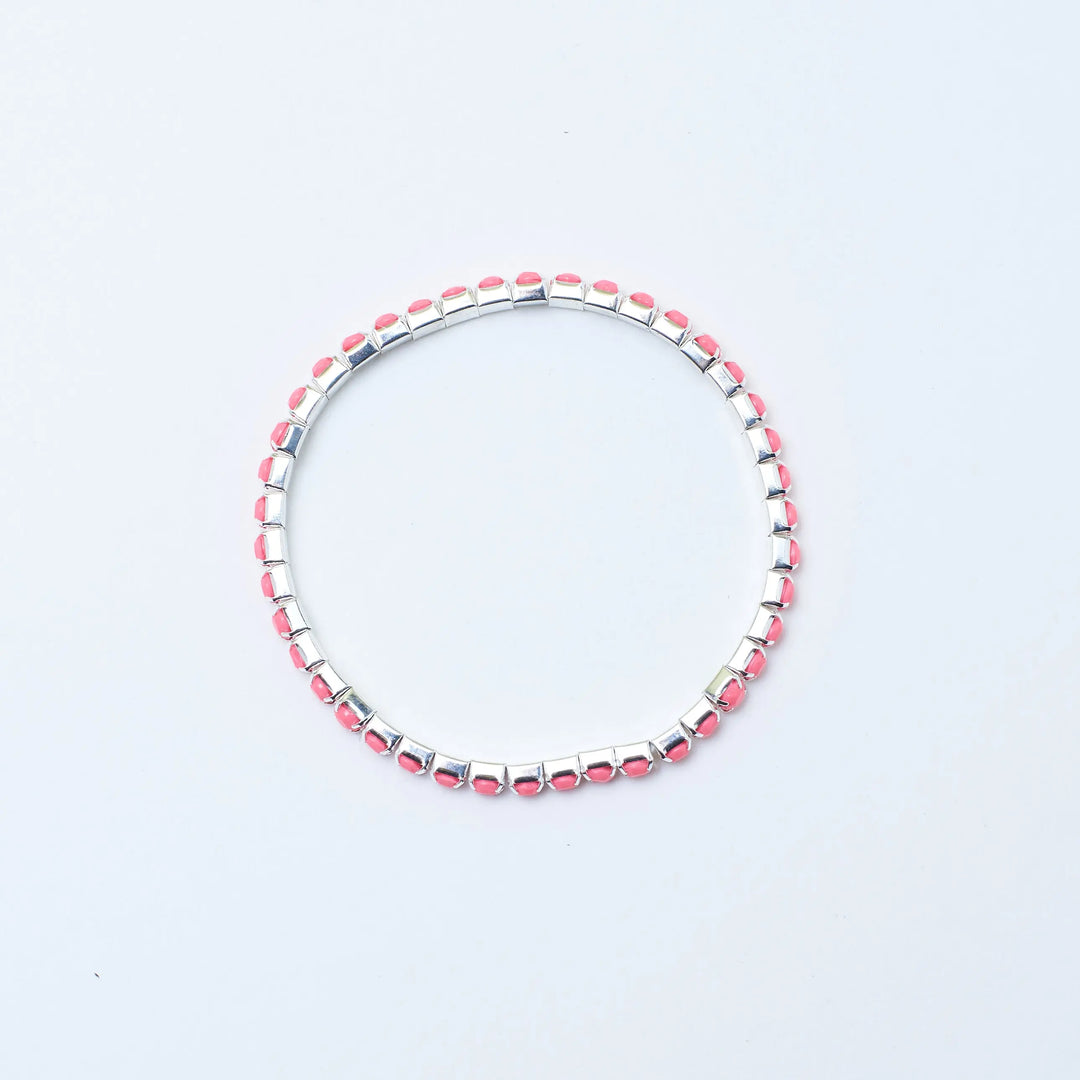 Set of 4 ElectricRose Stretchable Band | Salty