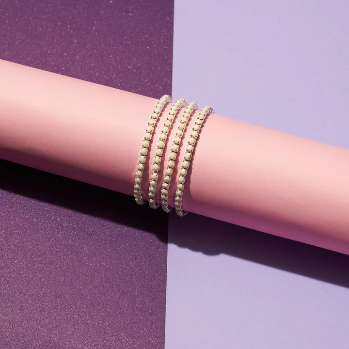 Set of 4 Subtle Shades Stretchable Band | Salty