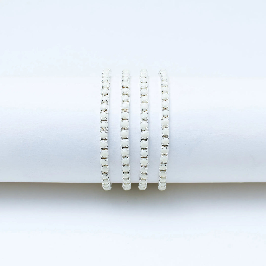 Set of 4 Subtle Shades Stretchable Band | Salty