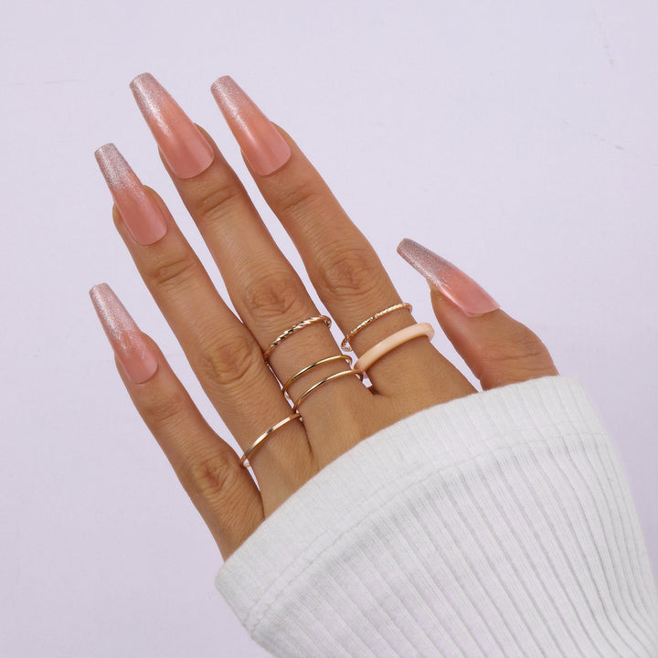 Set Of 5 Dynamo Duos Rings