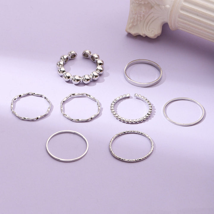 Set Of 8 Nested Whispers Rings