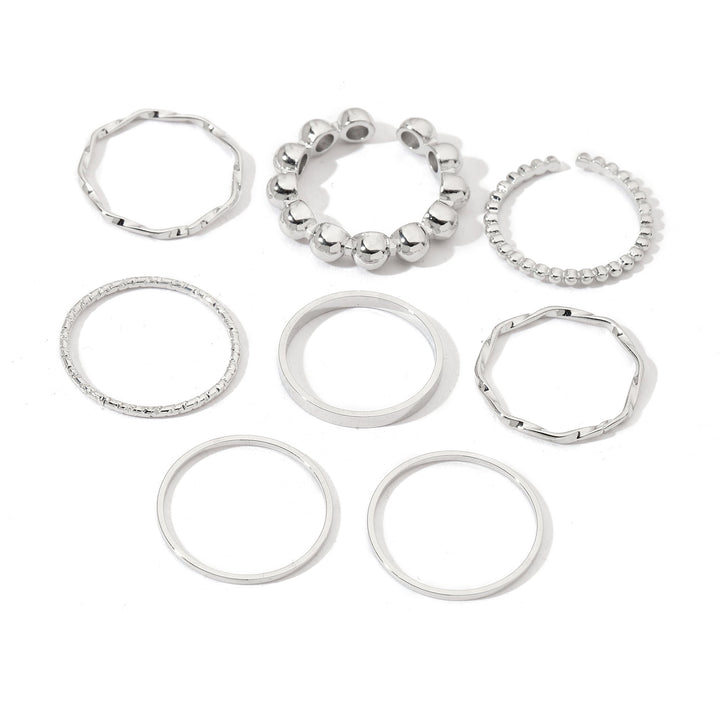 Set Of 8 Nested Whispers Rings