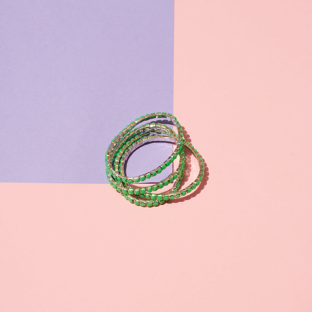 Set of 4 Sweet Pea Stretchable Band