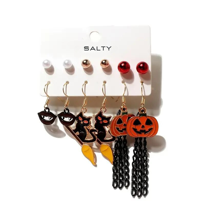 Set of 6 Eerie Earring Combo