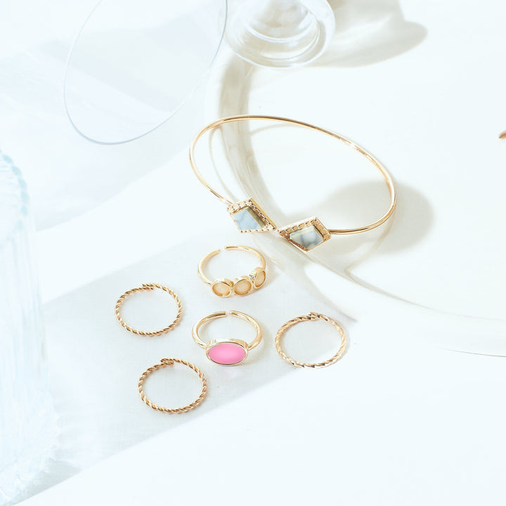 Set of Eternal Bracelet And Rings