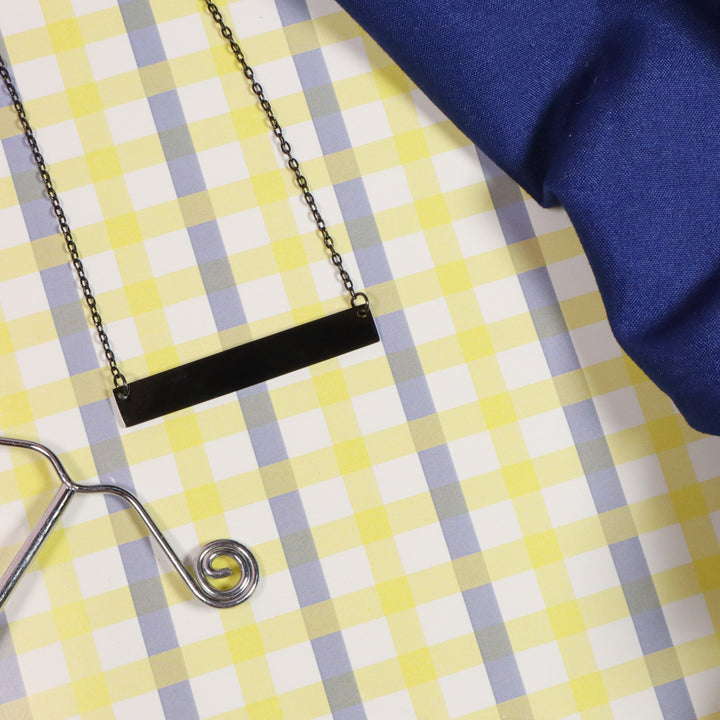 Signature Keepsake Necklace - Black Salty