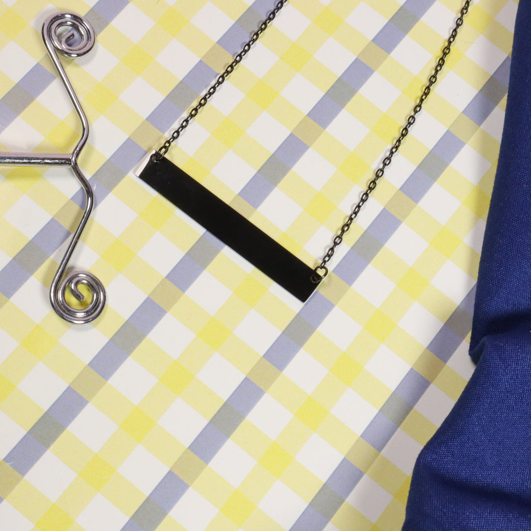 Signature Keepsake Necklace - Black Salty