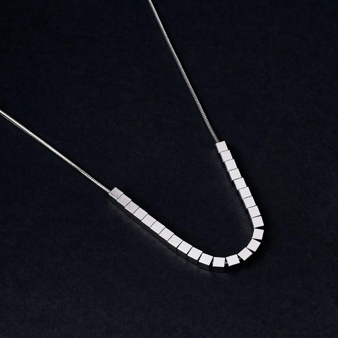 Silver Chevron Chain