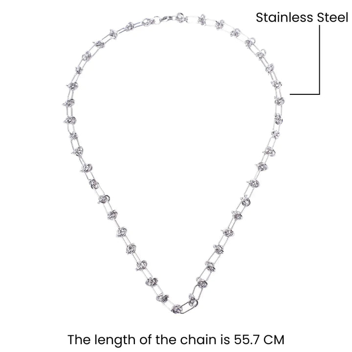 Silver Chevron Cool Chain