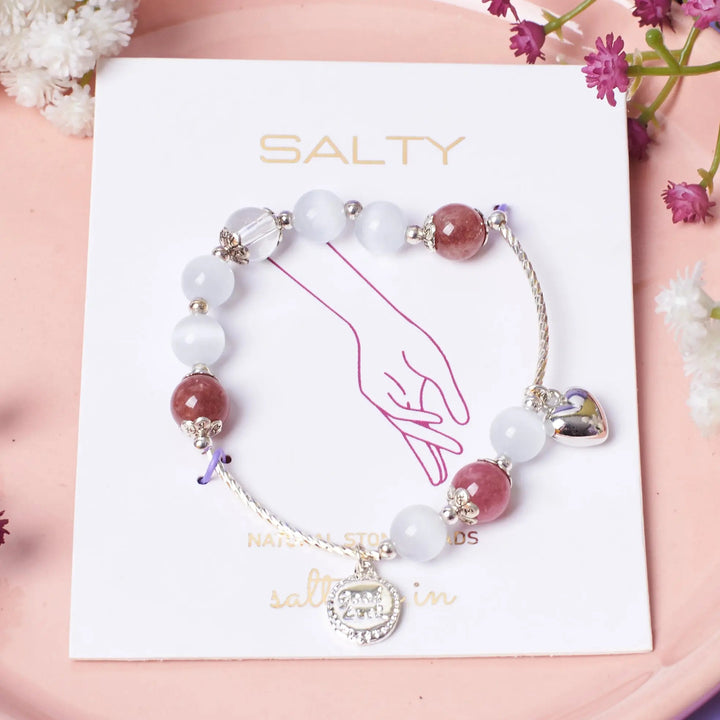 Sweetheart Rose Beaded Band