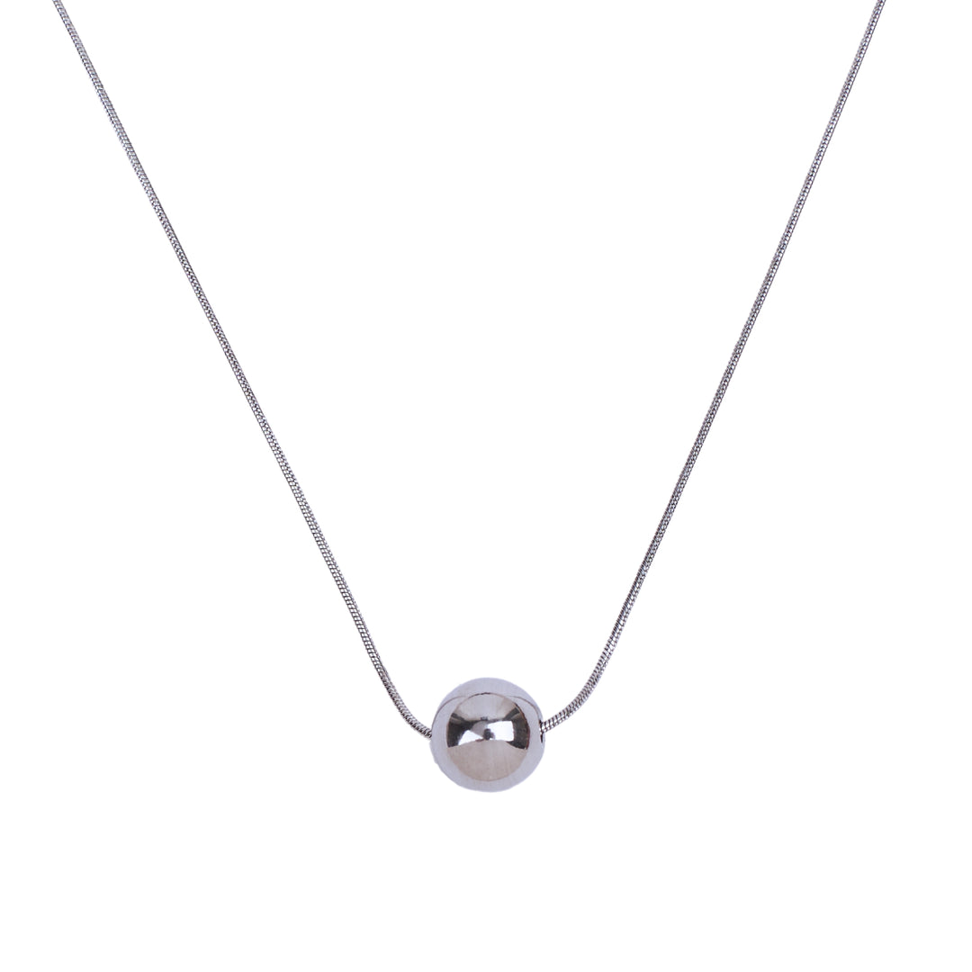 Dream Ball Silver Necklace