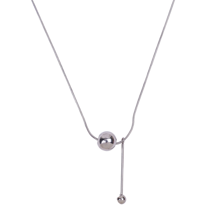 Ball Drop Silver Chain