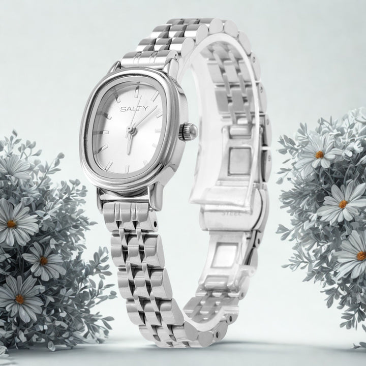 Snow Dial Timeless Watch