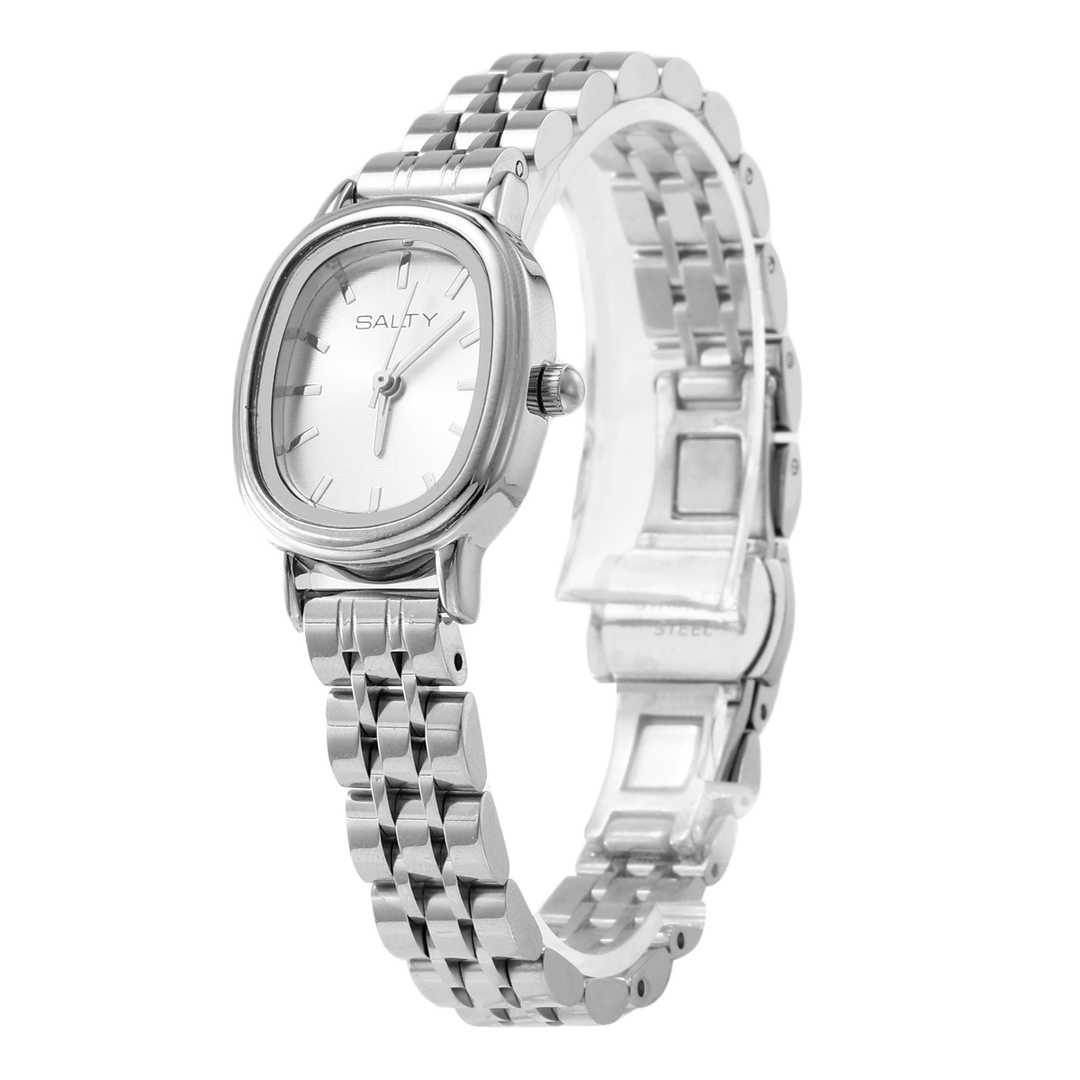 Snow Dial Timeless Watch