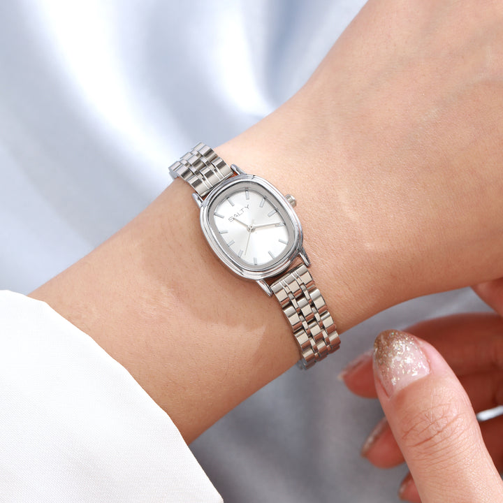 Snow Dial Timeless Watch