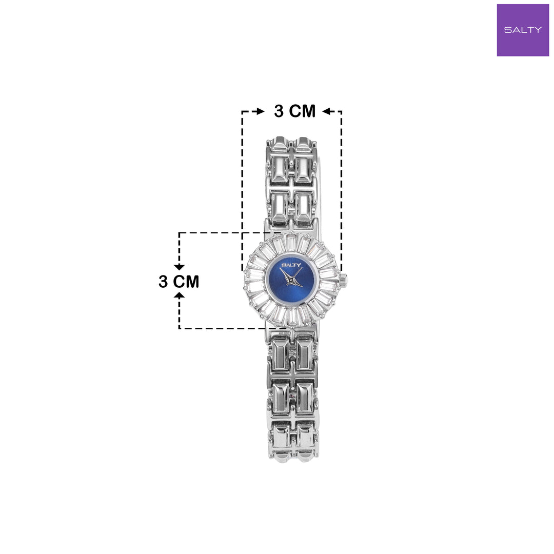 Midnight Sparkle Royal Blue Vintage Watch