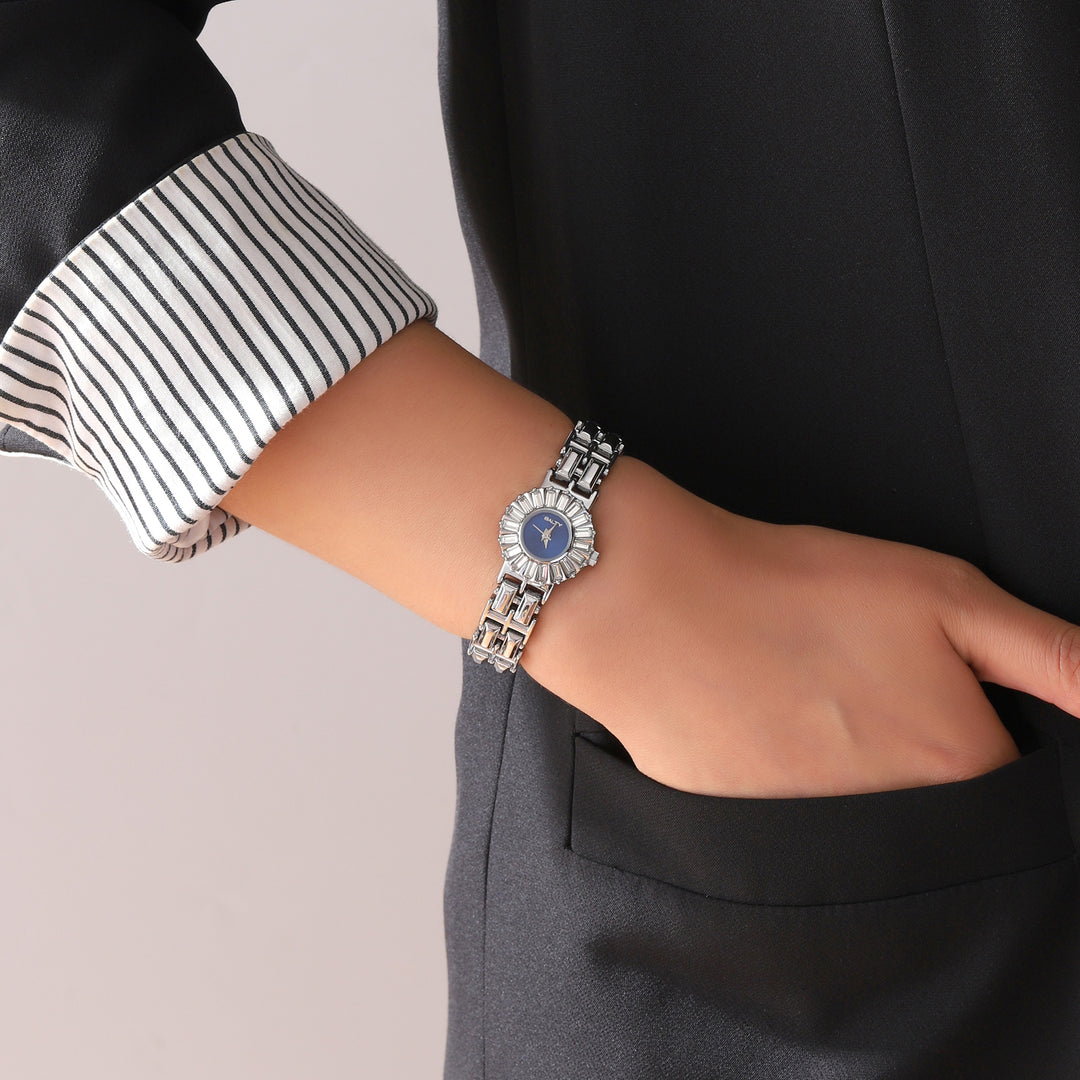 Midnight Sparkle Royal Blue Vintage Watch