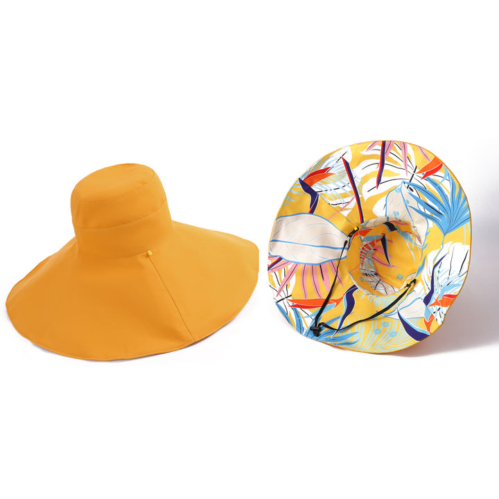 Sun & Petals Reversible Bucket Hat