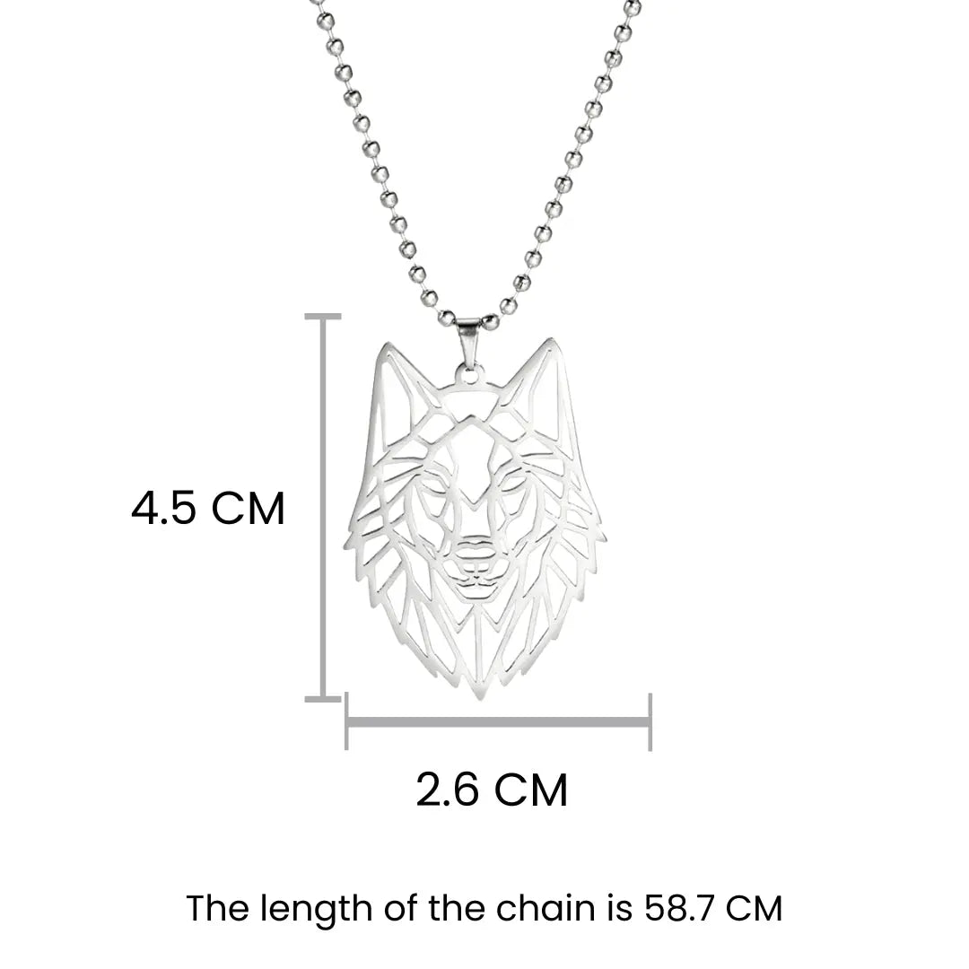Wild Majesty Silver Necklace