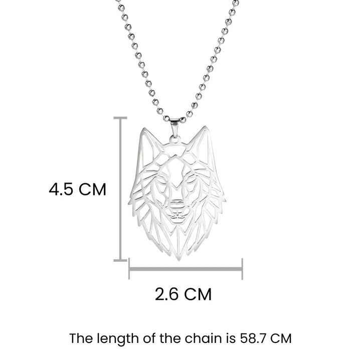 Wild Majesty Silver Necklace