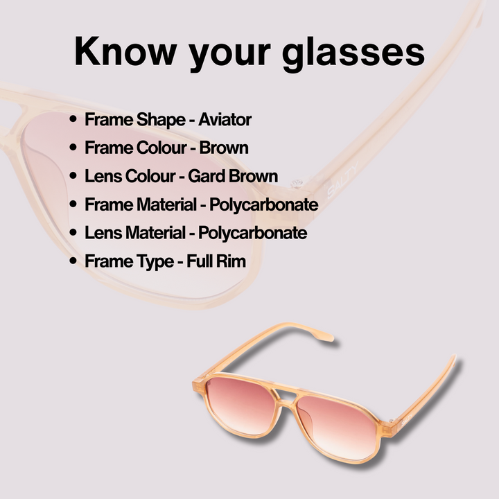 Caramel Pop Sunglasses