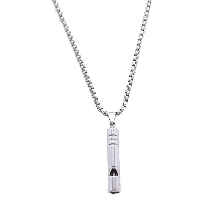 Viking horn Silver Chain