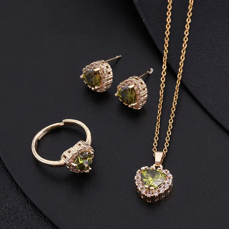 Heena Heart complete Jewellery Set