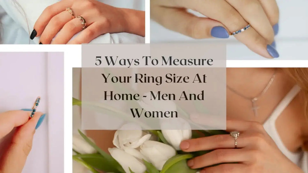 5 Ways To Measure Your Ring Size At Home - Men And Women | Salty