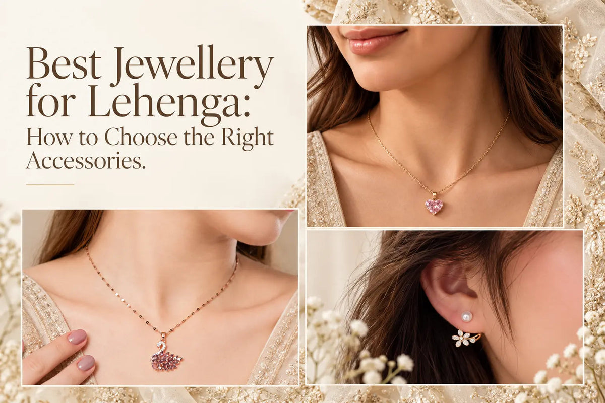 Best Jewellery for Lehenga: How to Choose the Right Accessories Salty Accessories