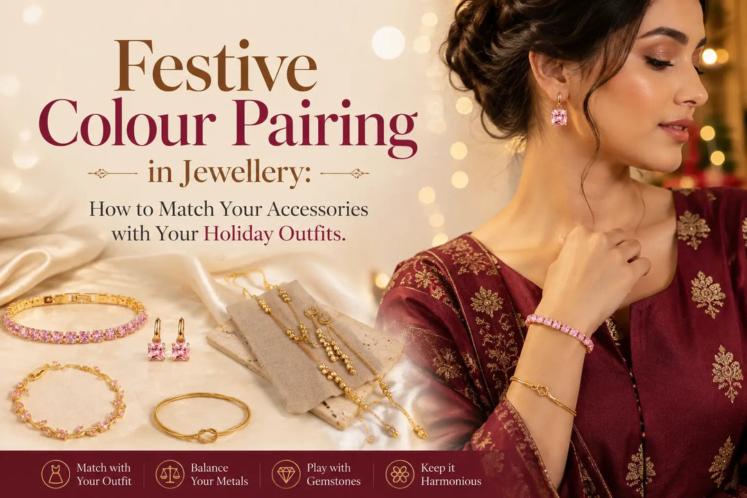 Festive Jewellery Colour Pairing