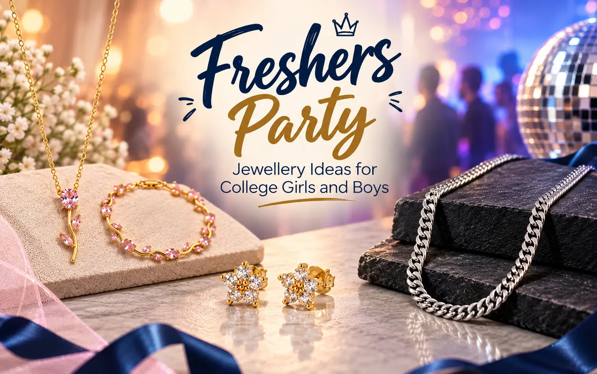 Freshers Party Jewellery Ideas for College Girls and Boys