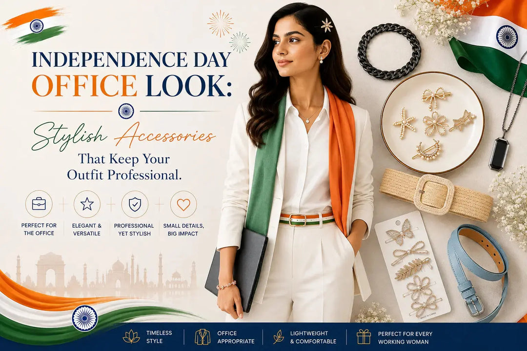 Independence Day Office Look: Stylish Accessories That Keep Your Outfit Professional Salty Accessories