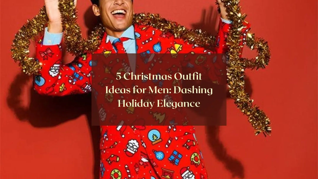 5 Christmas Outfit Ideas for Men: Dashing Holiday Elegance | Salty