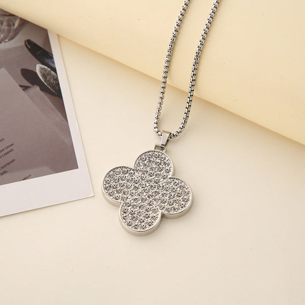 Lucky Bloom Silver Chain
