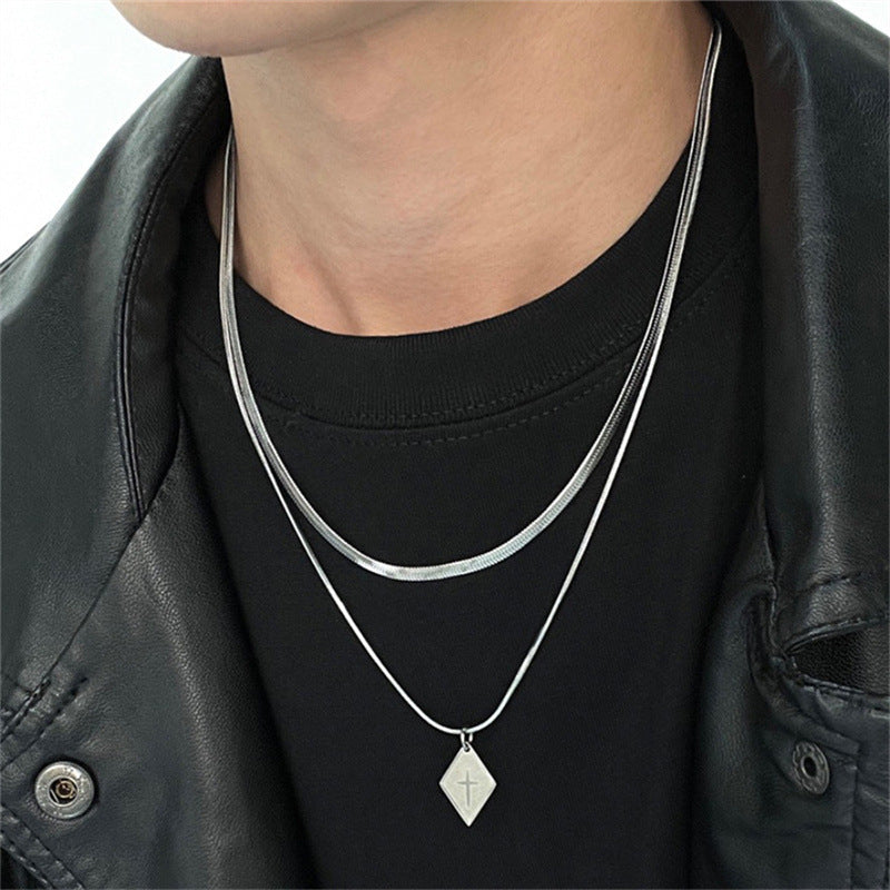 Polished Silver Cascade Chain | Salty