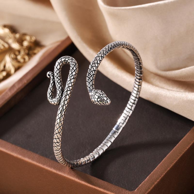 Parseltongue Silver Cuff