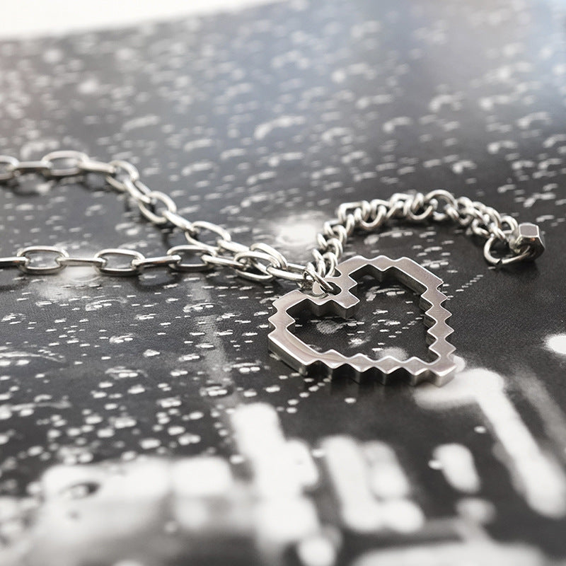 Cute In Love Silver Chain | Salty